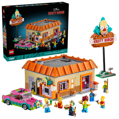 LEGO® ICONS™ The Simpsons™: Krusty Burger - Mô hình lắp ráp nhà hàng Springfield (10352) LEGO - ảnh 7 - LEGO Icons