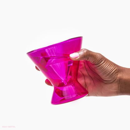 Barbie™ X Dragon Glassware® Stemless Martini Glasses - Bộ Ly Martini Không Chân Cách Nhiệt - Dragon Glassware - Hình ảnh bổ sung 5