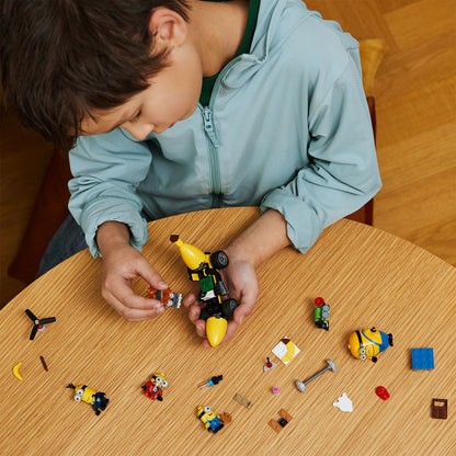 LEGO® Despicable Me 4 Minions and Banana Car - Đồ chơi lắp ráp Xe Chuối và Minions - LEGO 75580 - Góc nhìn khác 3