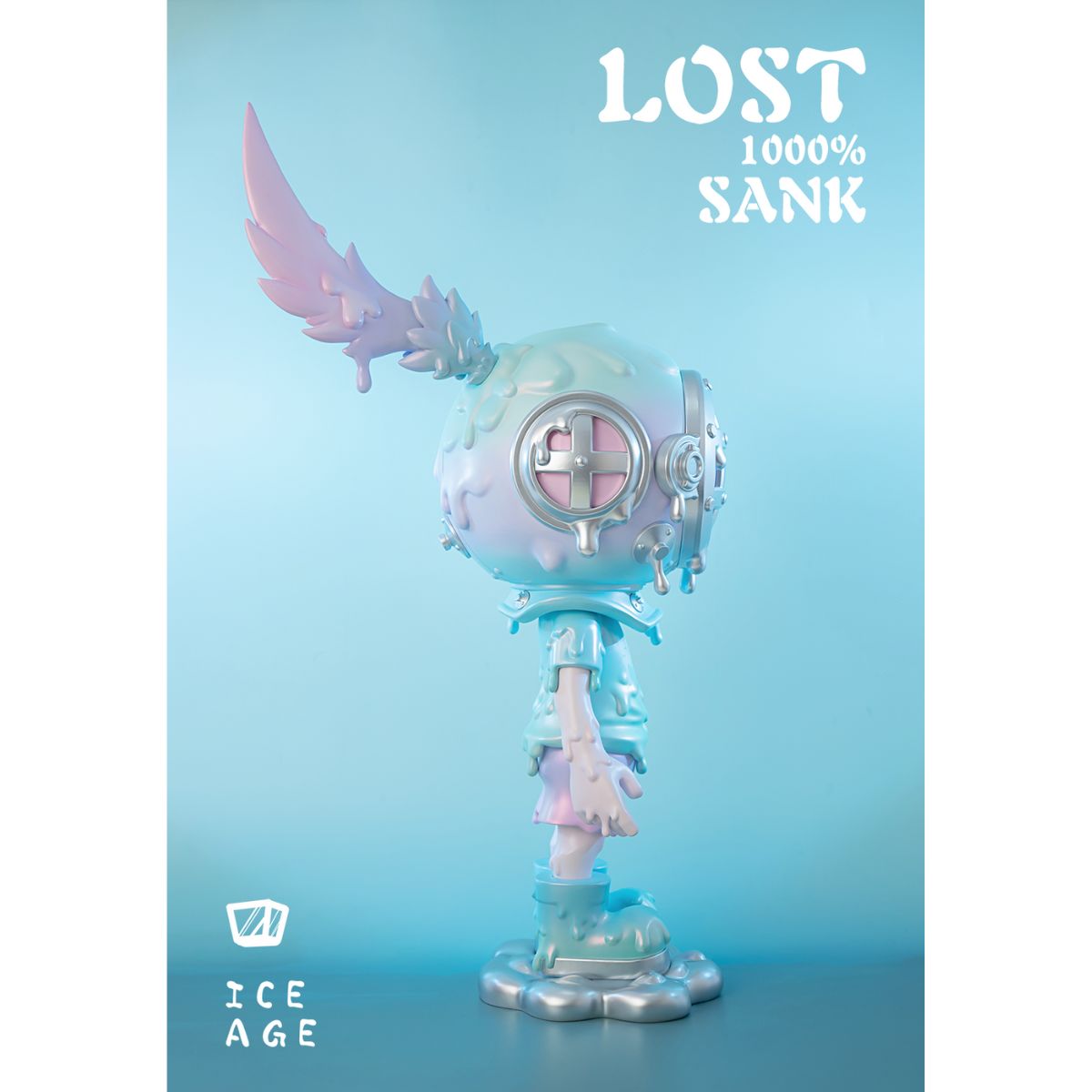 Sank 1000% Model: Ice Age - Mô hình Art Toy cao cấp - Sanktoys