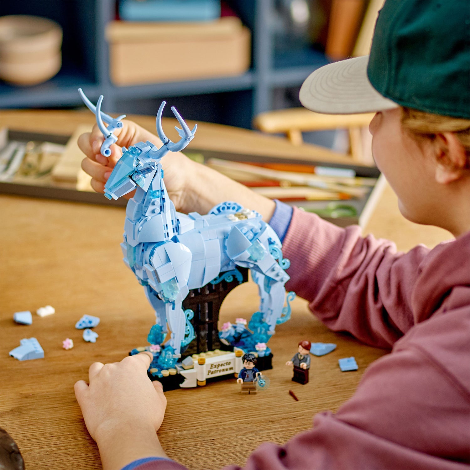 LEGO® Harry Potter™ Expecto Patronum - Mô Hình Lắp Ráp Thần Hộ Mệnh 2-Trong-1 #76414 - Hình ảnh bổ sung 5