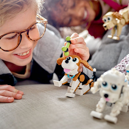 LEGO® Creator 3-in-1 Adorable Dogs - Bộ Lắp Ráp Chó Cưng Đáng Yêu 3 Trong 1 - 31137 - Góc nhìn khác 3