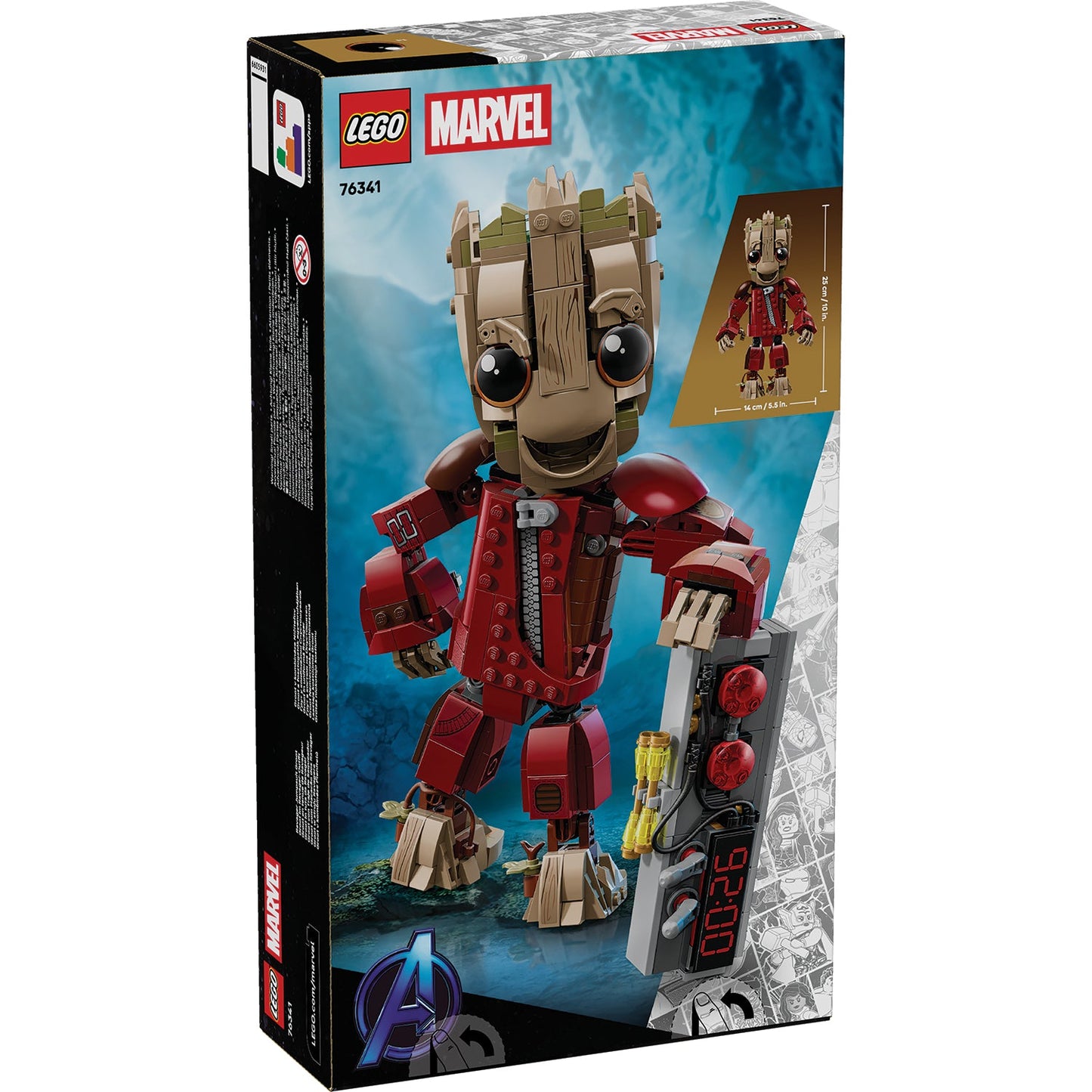 LEGO® | Marvel Ravager Jumpsuit Groot - Mô Hình Lắp Ráp Baby Groot Ravager (76341) - LEGO LEGO - ảnh 2 - LEGO Marvel