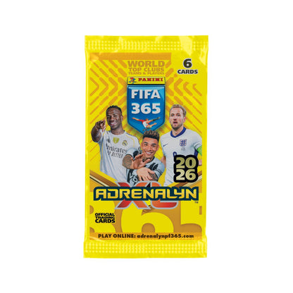 FIFA 365 2026 Adrenalyn PANINI Card Pack - Gói thẻ bóng đá sưu tập - Panini - Hình ảnh chi tiết 2