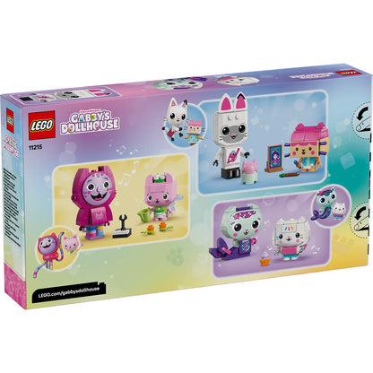 LEGO® Gabby’s Dollhouse Gabby’s Brick-Built Cat Friends - Bộ lắp ráp mô hình mèo - LEGO 11215 LEGO - ảnh 4 - Đồ chơi lắp ráp