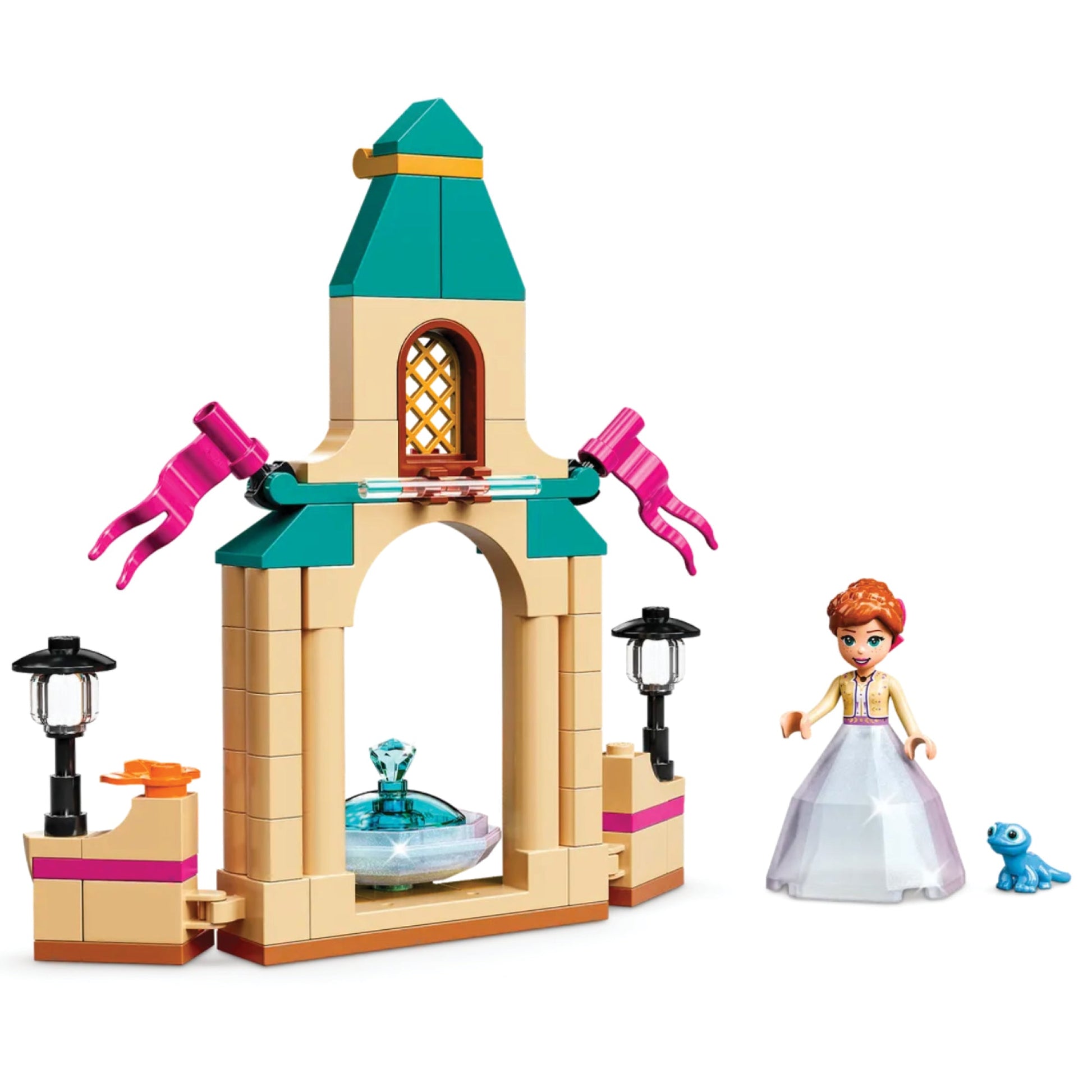 LEGO® Disney™ Anna’s Castle Courtyard - Đồ chơi lắp ráp Sân lâu đài của Anna - LEGO 43198 - Góc nhìn khác 3