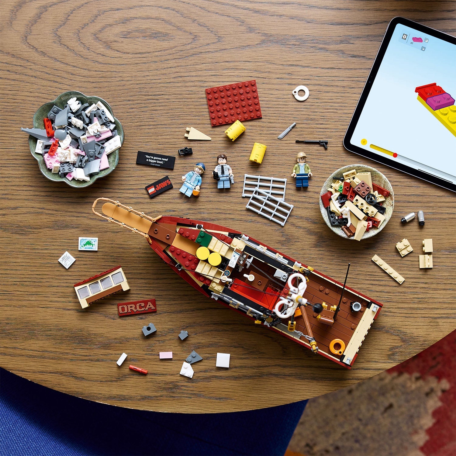 LEGO® Ideas Jaws - Bộ Lắp Ráp Mô Hình Hàm Cá Mập 21350 - Hình ảnh bổ sung 5