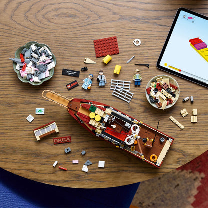 LEGO® Ideas Jaws - Bộ Lắp Ráp Mô Hình Hàm Cá Mập 21350 - Hình ảnh bổ sung 5