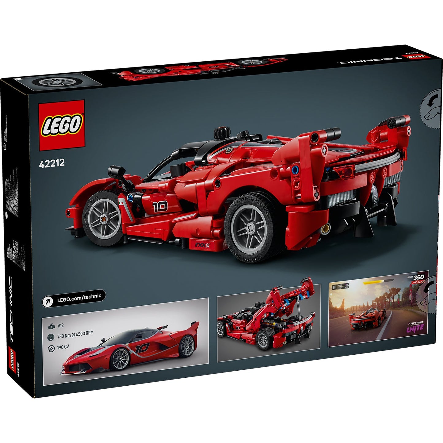 LEGO® Technic Ferrari FXX K - Bộ Lắp Ráp Siêu Xe Đua Thể Thao Cao Cấp