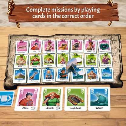 The Crew: Family Adventure - Marooned in Paradise | Board Game Gia Đình | Thames & Kosmos