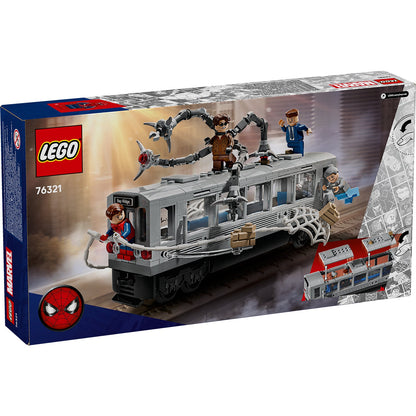 LEGO® Marvel Spider-Man vs. Doc Ock Subway Train Scene - Mô Hình Lắp Ráp Tàu Điện Ngầm Chiến Đấu LEGO 76321 LEGO - LEGO Marve