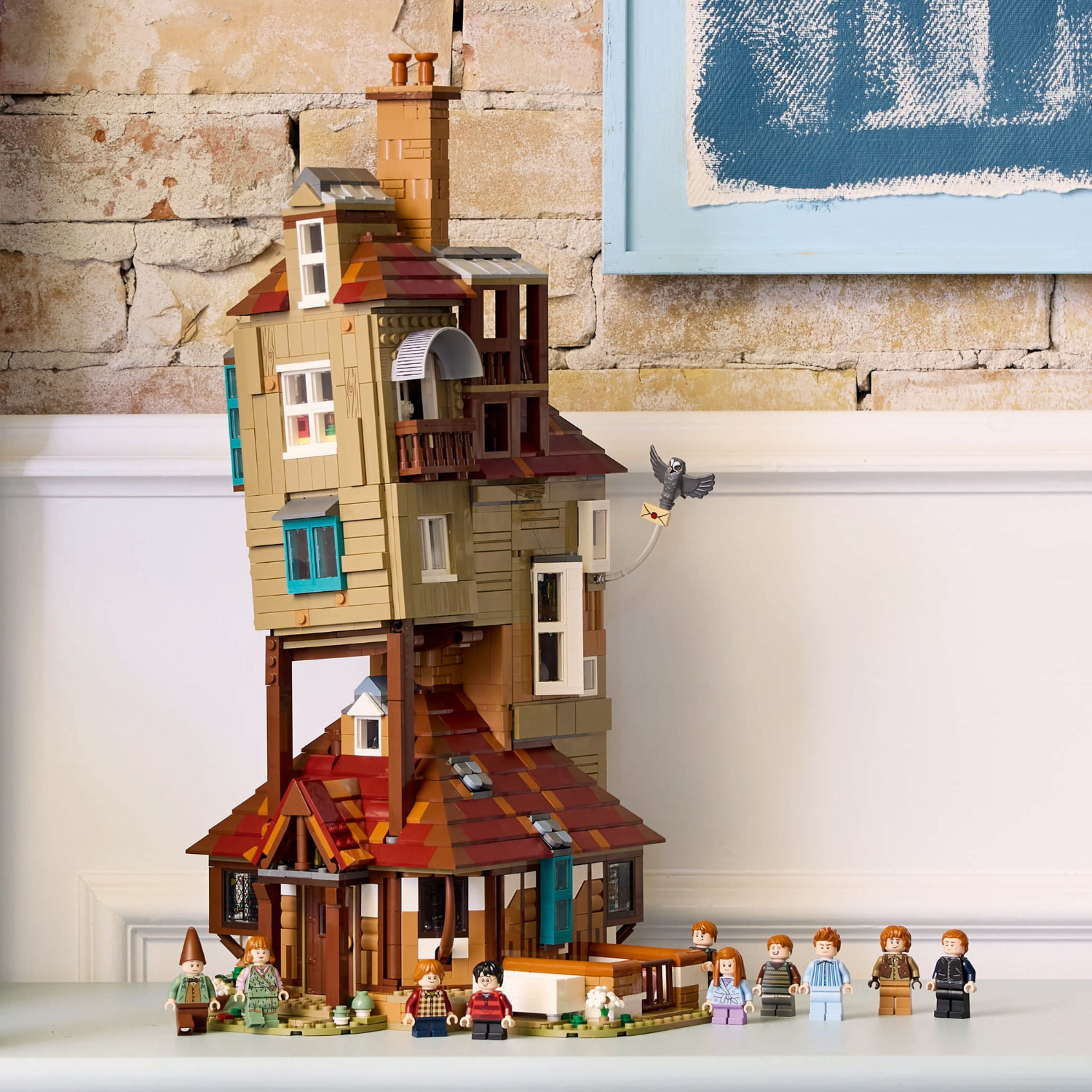 LEGO® Harry Potter™ The Burrow – Collectors’ Edition Mô Hình Nhà Weasley LEGO 76437 - Hình ảnh bổ sung 5