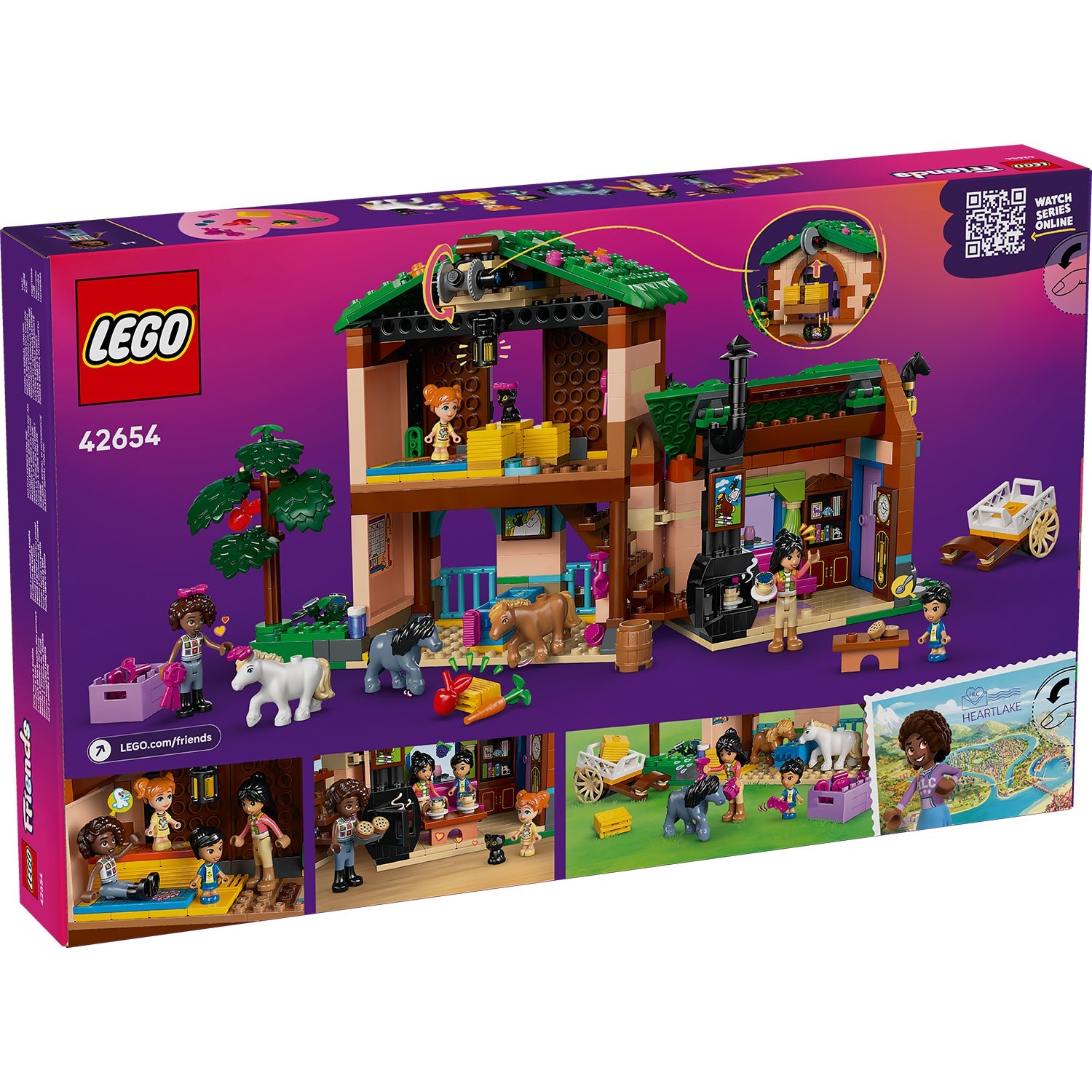 LEGO® Friends™ Pony Ranch & Stable - Đồ Chơi Lắp Ráp Trang Trại Ngựa - LEGO 42654 LEGO - ảnh 2 - LEGO