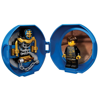 LEGO® NINJAGO® Jays Kendo Training Pod - Bộ Đồ Chơi Huấn Luyện Ninja Jay - LEGO 853758 - Góc nhìn khác 3