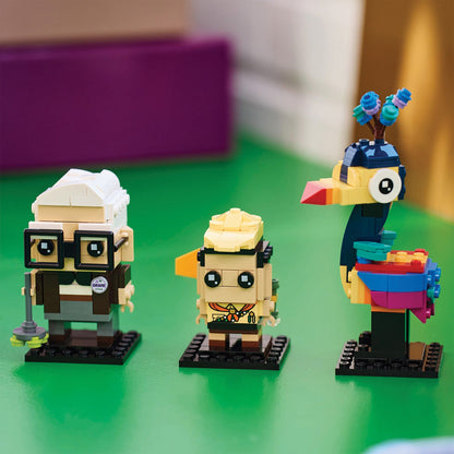 LEGO® BrickHeadz™ Carl, Russell & Kevin - Bộ Lắp Ráp Nhân Vật Phim Up (Vút Bay) - LEGO 40752 - Góc nhìn khác 3