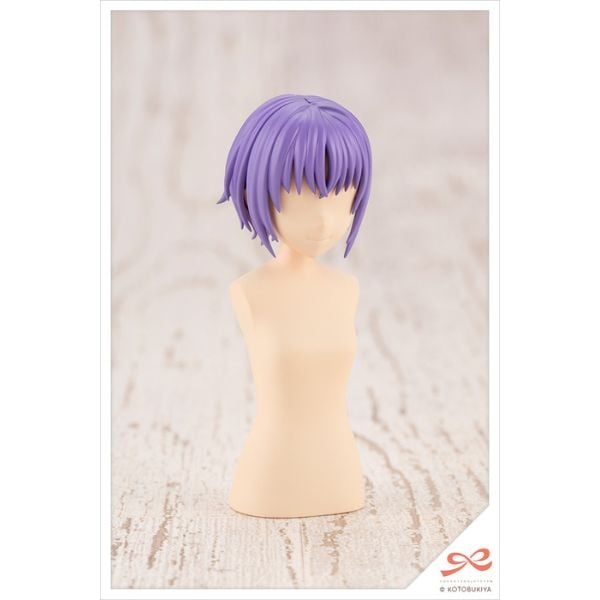 Sousai Shojo Teien After School Short Wig Type A Orange & Purple - Kotobukiya JK013