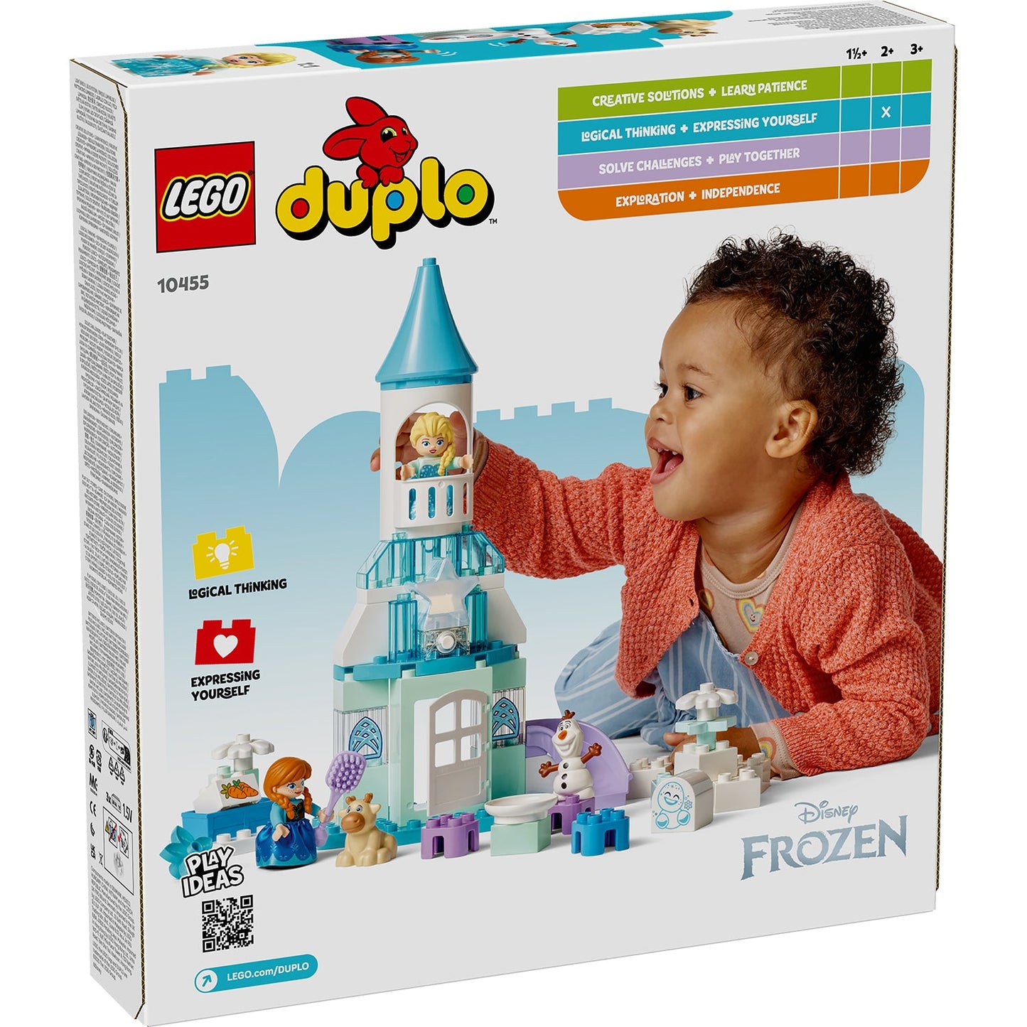 LEGO® DUPLO™ Frozen Anna and Elsa's Frozen Castle Party - Bộ Đồ Chơi Lắp Ráp Lâu Đài Disney Frozen 10455