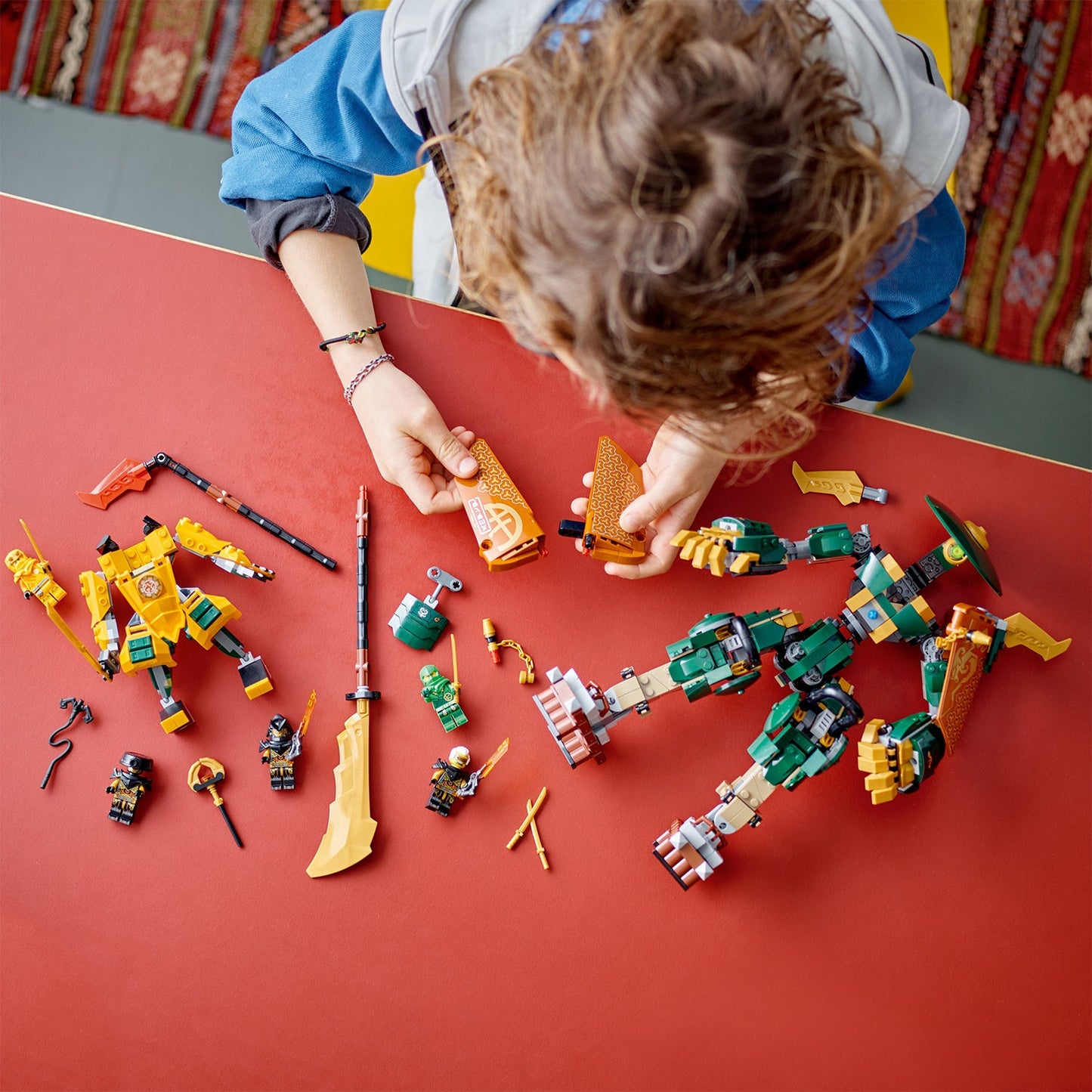 LEGO® NINJAGO® Lloyd and Arin’s Ninja Team Mechs - Bộ Đồ Chơi Lắp Ráp Robot Đội Ninja - LEGO 71794 - Hình ảnh bổ sung 5