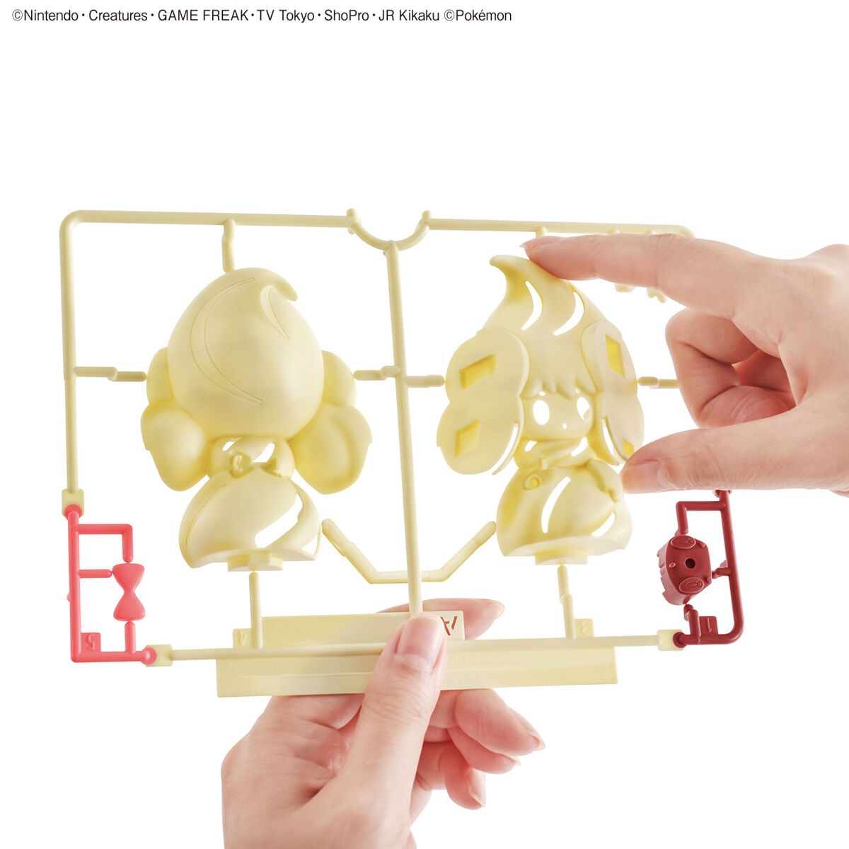 PLAMO QUICK 12 Alcremie - Mô hình lắp ráp Pokemon - Bandai Model Kit