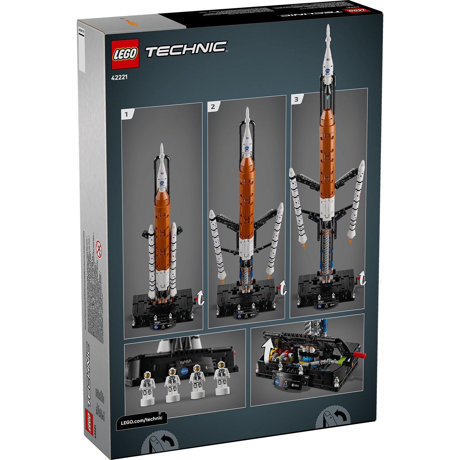 LEGO® Technic NASA Artemis Space Launch System Rocket - Đồ chơi lắp ráp Mô hình Tên lửa NASA - LEGO 42221 LEGO - LEGO Technic