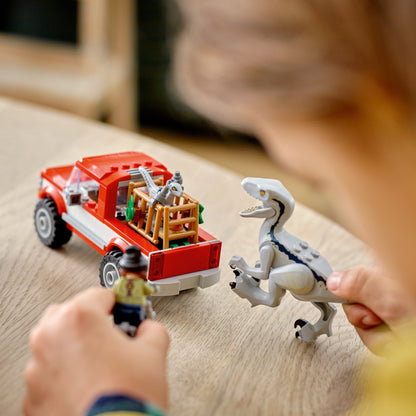LEGO® Jurassic World Blue & Beta Velociraptor Capture Đồ Chơi Lắp Ráp Khủng Long LEGO 76946 - Hình ảnh bổ sung 4