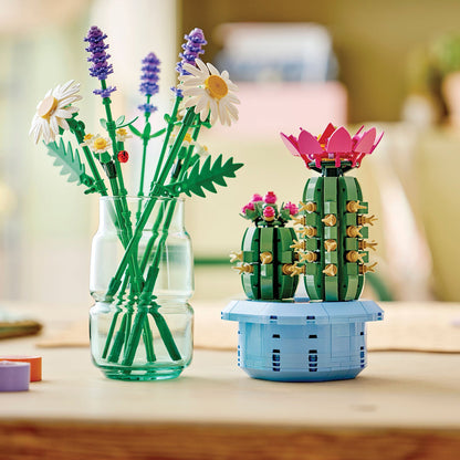 LEGO® Botanicals Flowering Cactus - Bộ Lắp Ráp Xương Rồng Nở Hoa - LEGO 11509 - Hình ảnh bổ sung 6