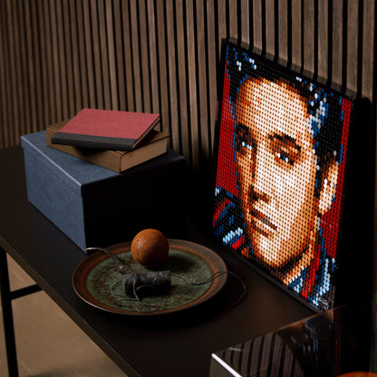LEGO® Art Elvis Presley “The King” - Tranh Lắp Ráp Nghệ Thuật - LEGO 31204 - Góc nhìn khác 3