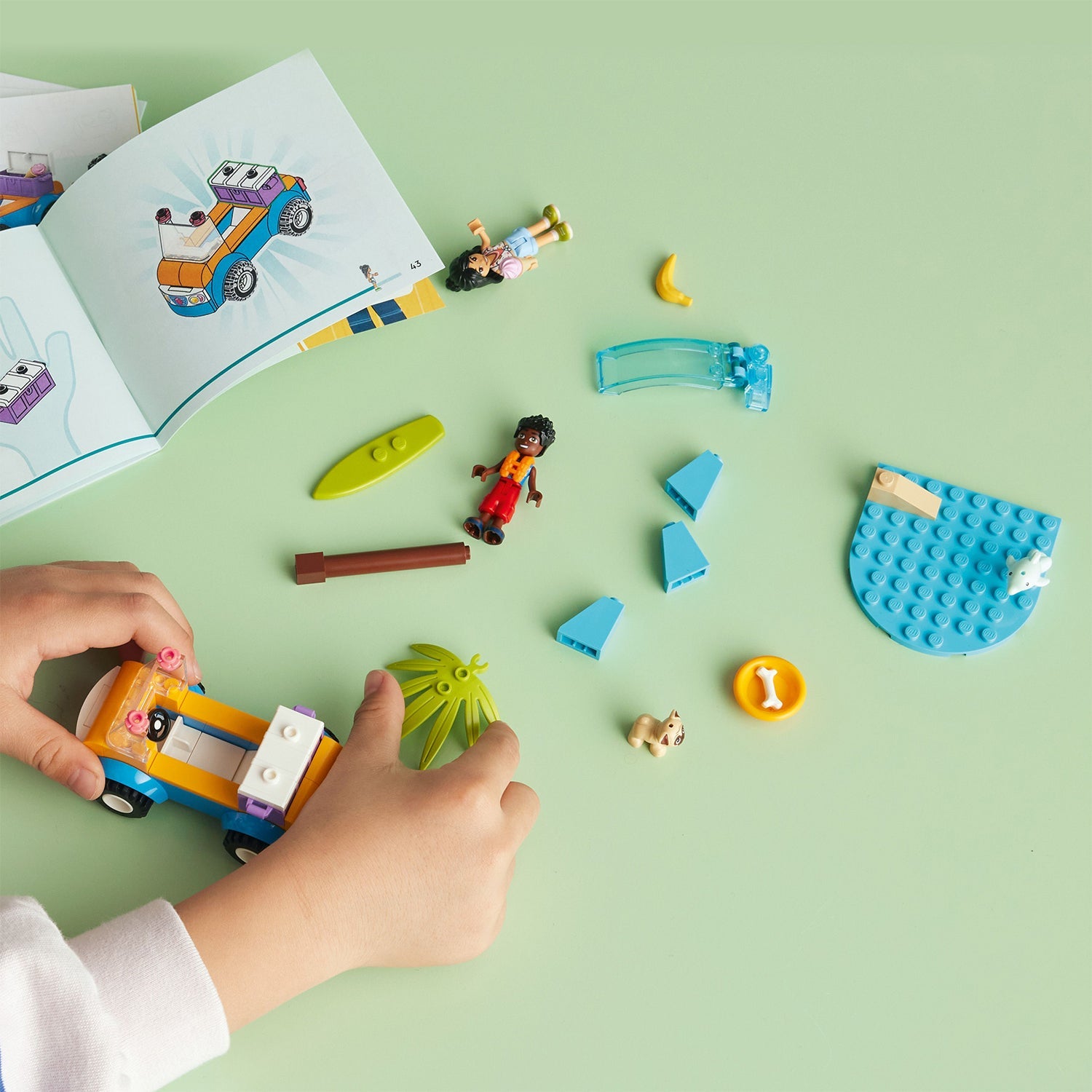 LEGO® Friends™ Beach Buggy Fun - Đồ chơi lắp ráp Xe Buggy Bãi Biển - LEGO 41725 - Hình ảnh bổ sung 4
