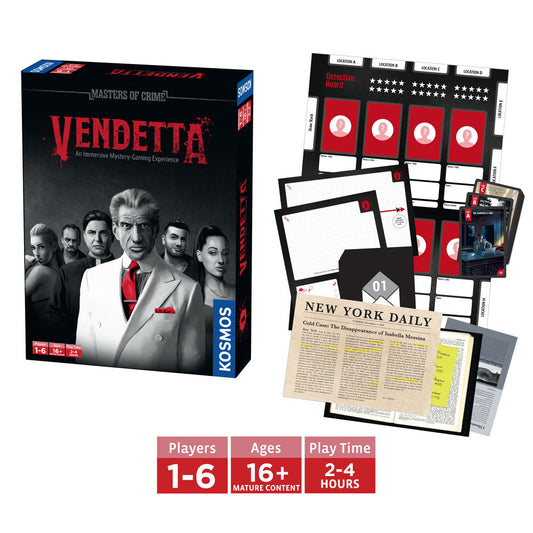 Masters of Crime Five-Pack Combo 5 Game Trinh Thám Nhập Vai Thames & Kosmos