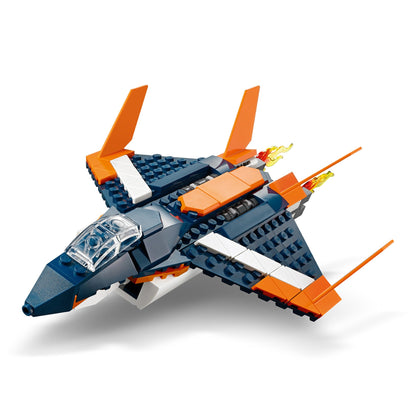 LEGO® Creator 3-in-1 Supersonic-jet Đồ Chơi Lắp Ráp Máy Bay Phản Lực 3-trong-1 (31126) - Góc nhìn khác 3