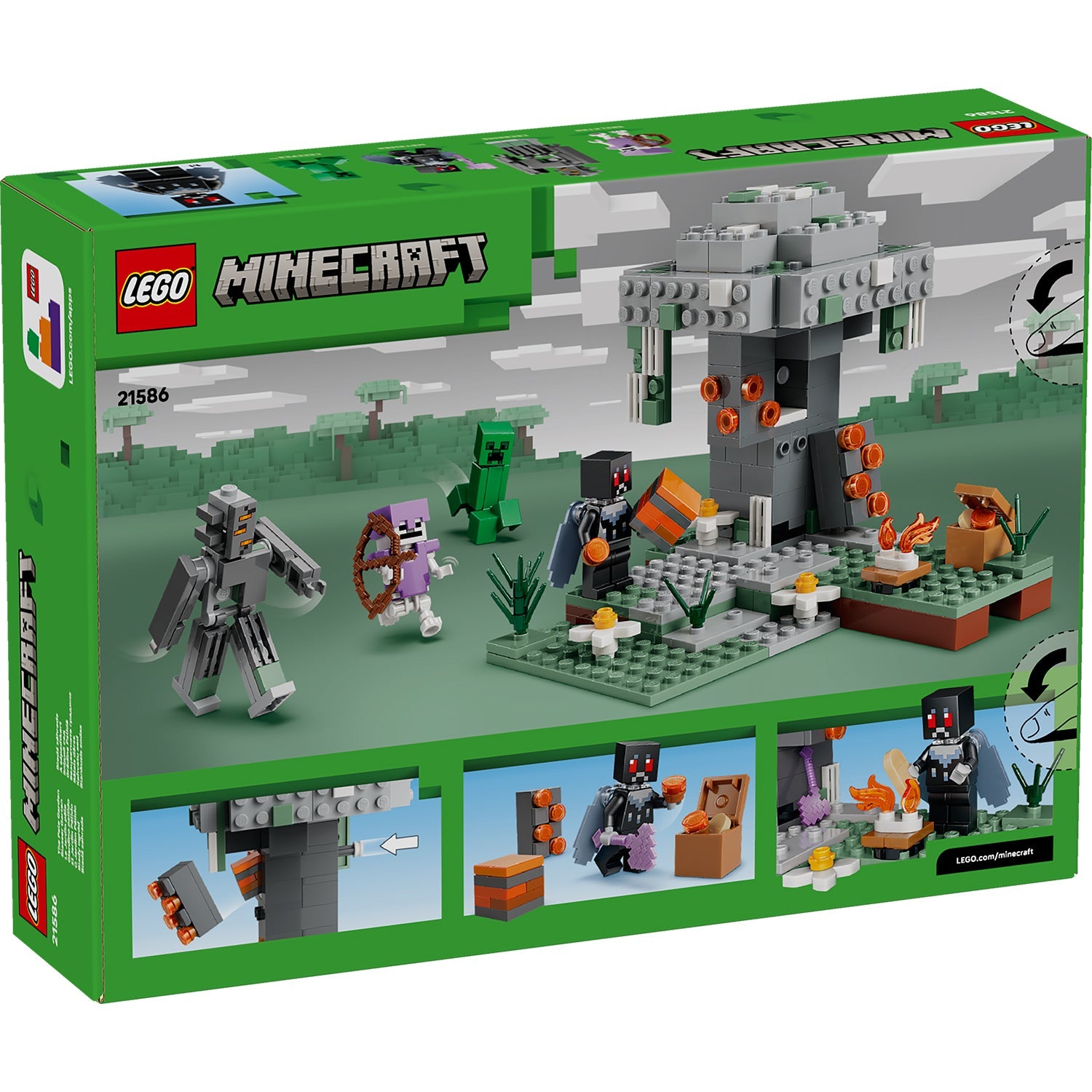 LEGO® Minecraft® The Pale Garden - Đồ chơi lắp ráp Khu Vườn Nhợt Nhạt (21586) - LEGO Minecraft LEGO - ảnh 4 - LEGO Minecraft