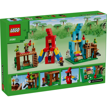 LEGO® Minecraft® The Parrot Houses - Bộ Lắp Ráp Ngôi Nhà Vẹt - LEGO 21282 LEGO - ảnh 2 - Đồ chơi lắp ráp