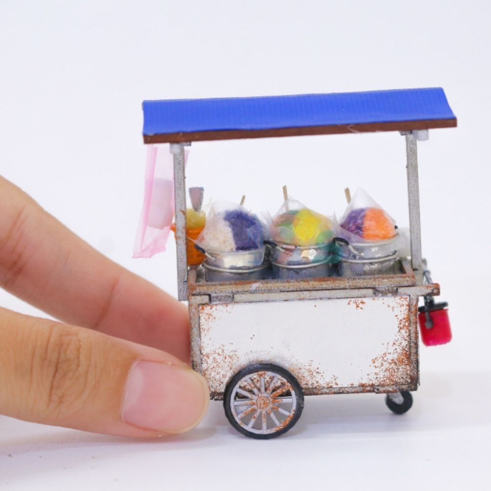 Xe Xôi Ngọt - Nam Châm Hít Tủ Lạnh - BST Xe Đẩy Hàng Rong 2 - The 90s DIY