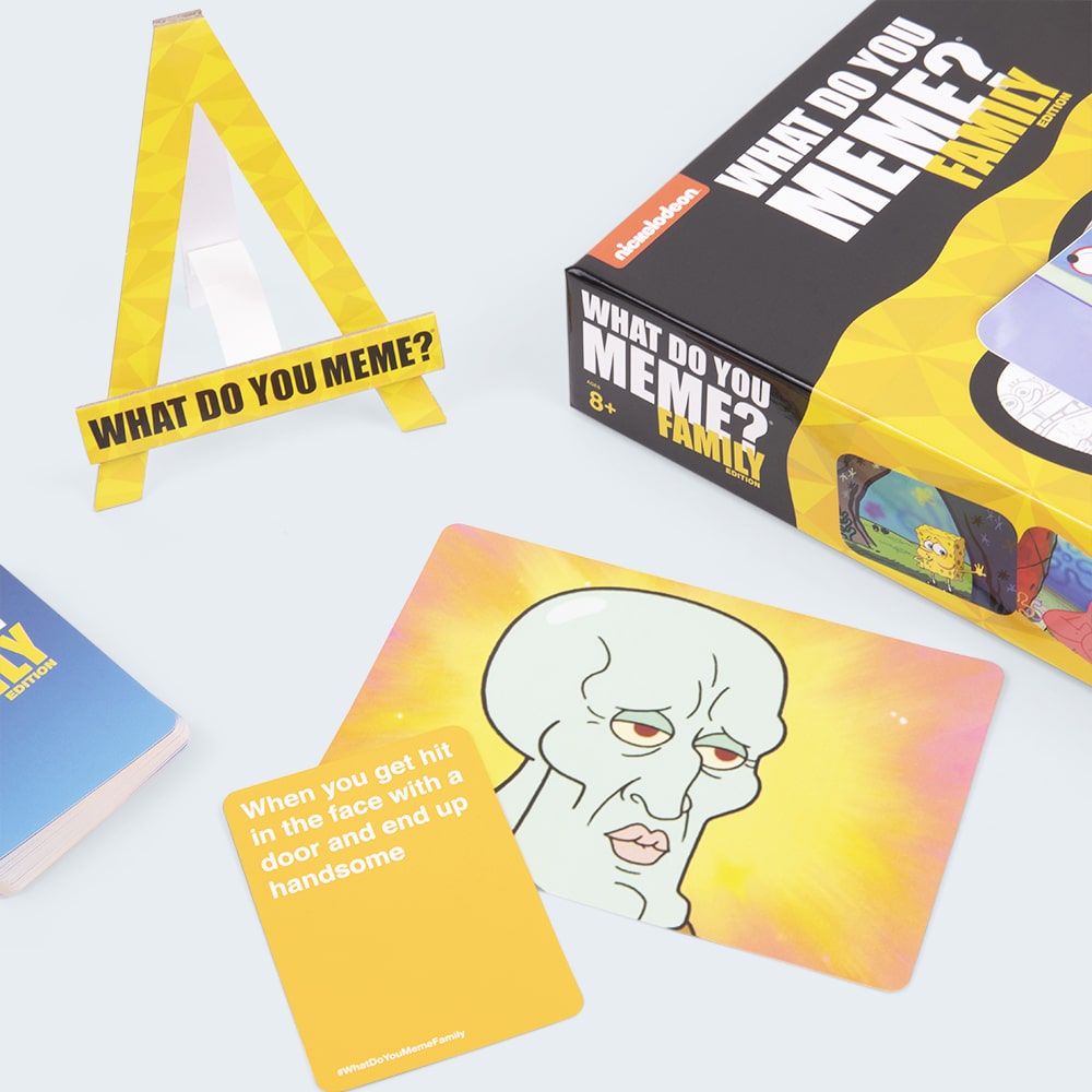 What Do You Meme?® SpongeBob Family Edition Card Game - Board Game Gia Đình Hài Hước Relatable