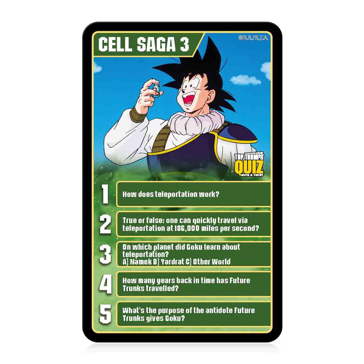 Dragon Ball Z Top Trumps Quiz Card Game - Trò Chơi Thẻ Bài Đố Vui Anime - Winning Moves - Hình ảnh bổ sung 6