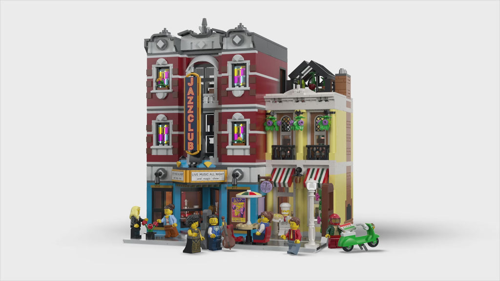 LEGO® ICONS™ Jazz Club - Mô Hình Lắp Ráp Câu Lạc Bộ Jazz - LEGO 10312