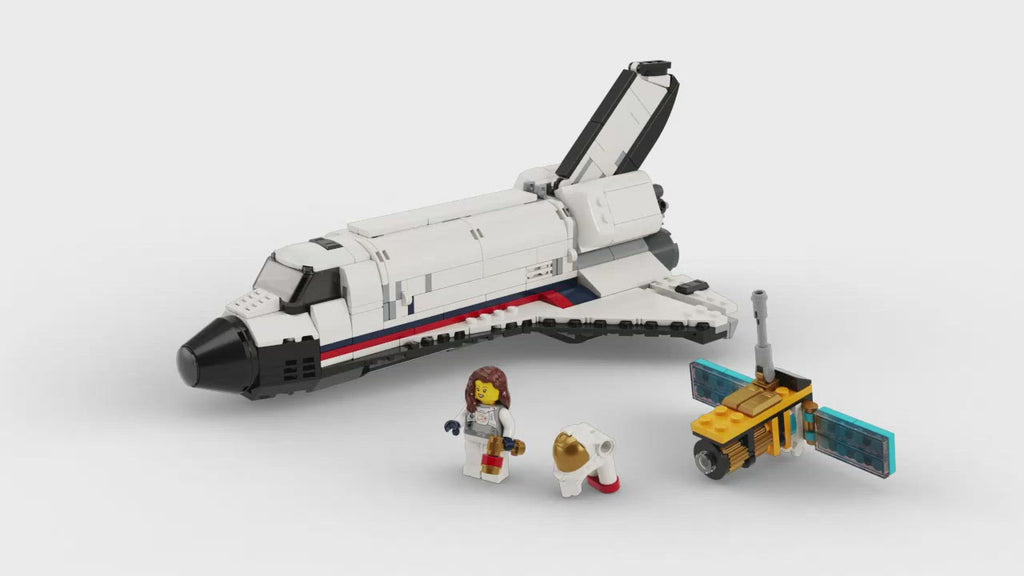 LEGO® Creator 3-in-1 Space Shuttle Adventure - Đồ chơi lắp ráp Tàu vũ trụ 3 trong 1 - LEGO 31117 - Hình ảnh chi tiết 2