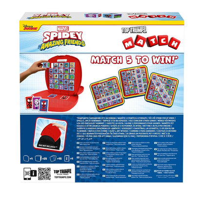 Spidey and His Amazing Friends Top Trumps Match - The Crazy Cube Game - Trò Chơi Xếp Hình Cân Não - Winning Moves