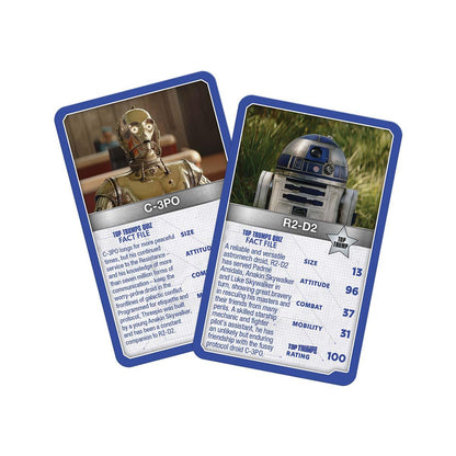 Star Wars Droids Top Trumps Card Game - Trò chơi thẻ bài sưu tầm - Winning Moves - Hình ảnh chi tiết 2