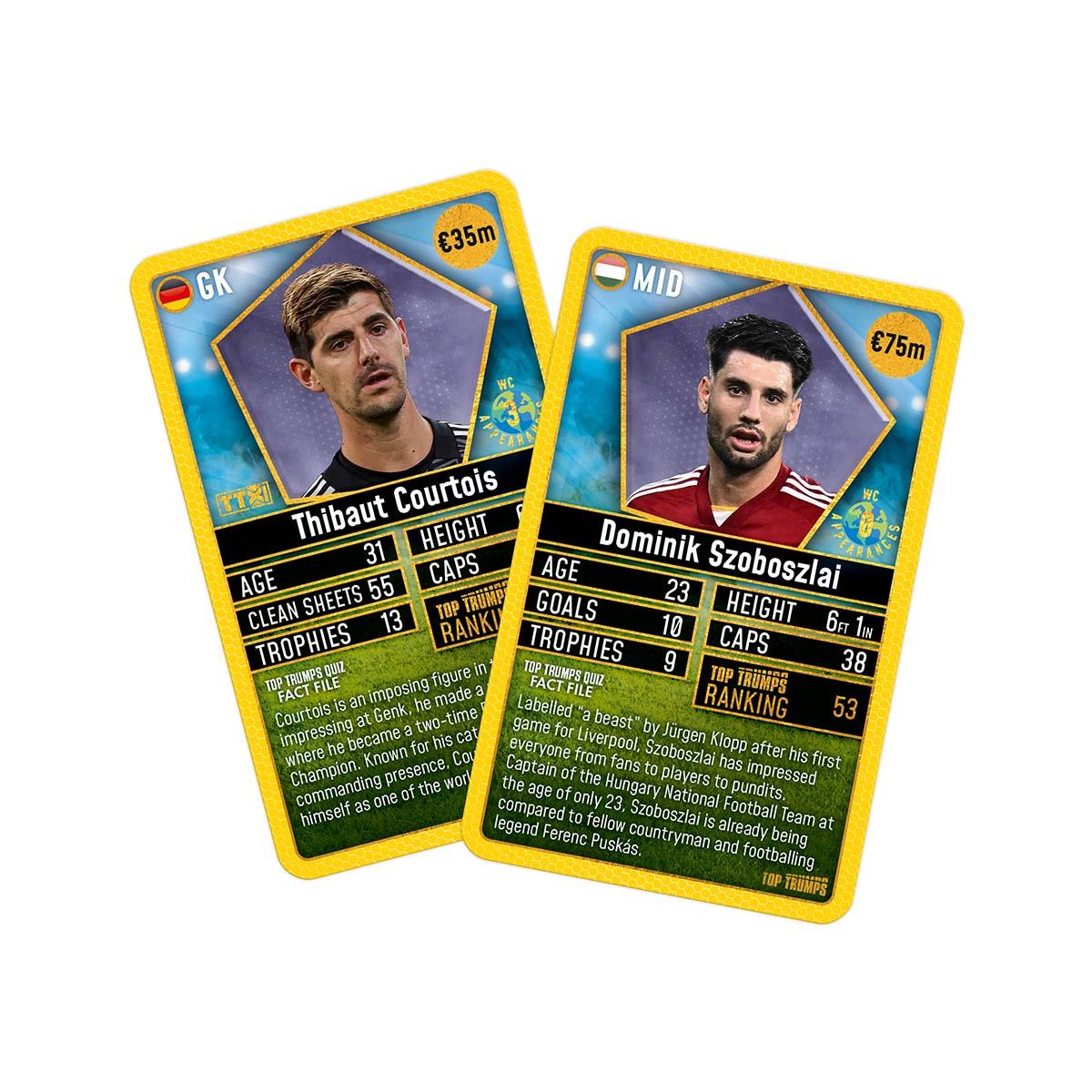 World Football Stars Top 200 - Pack 2 Top Trumps Card Game - Thẻ Bài Bóng Đá - Winning Moves - Góc nhìn khác 3