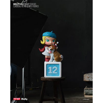 Molly Anniversary Statues Classical Retro - Mô hình Blind Box Art Toy - POP MART