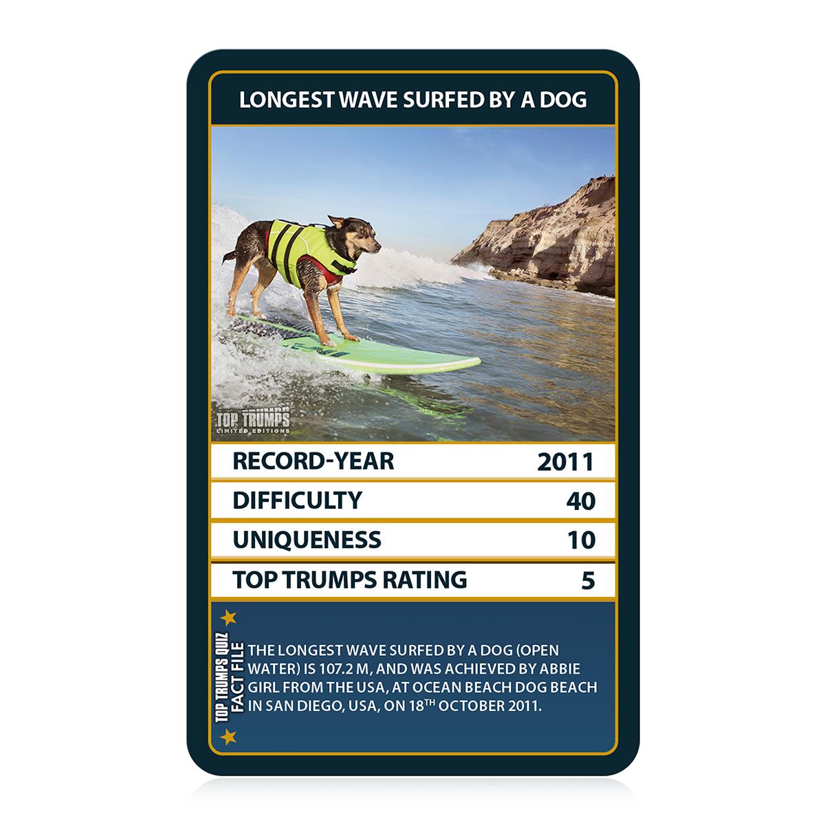 Guinness World Records Top Trumps Card Game - Trò chơi thẻ bài kỷ lục thế giới - Winning Moves - Hình ảnh bổ sung 4