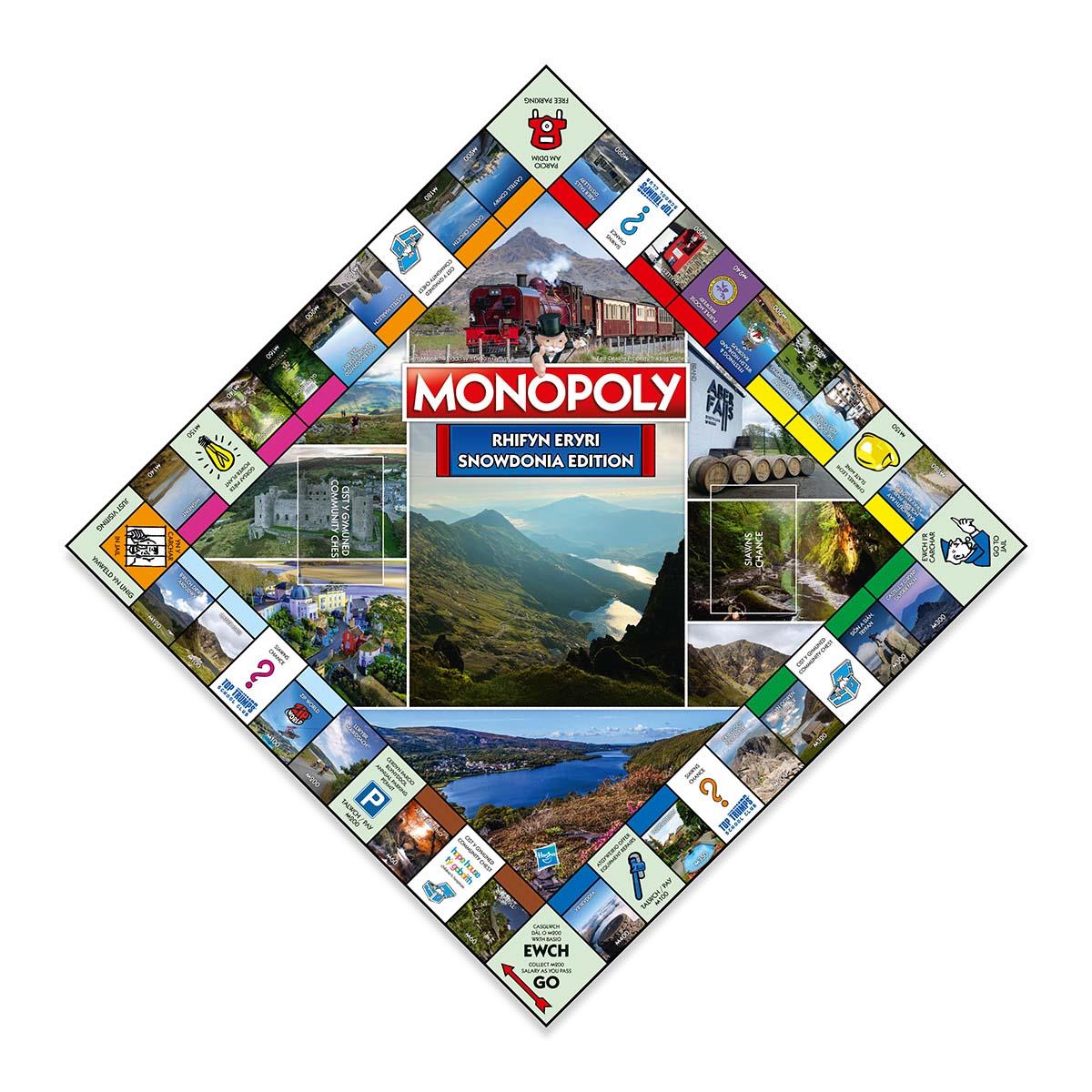 Rhifyn Eryri Snowdonia Edition Monopoly Board Game - Cờ Tỷ Phú Phiên Bản Snowdonia - Winning Moves - Góc nhìn khác 3