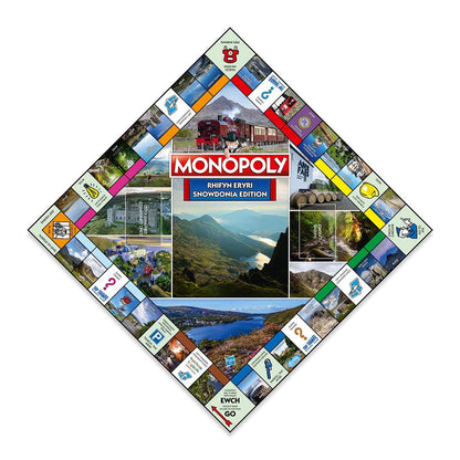Rhifyn Eryri Snowdonia Edition Monopoly Board Game - Cờ Tỷ Phú Phiên Bản Snowdonia - Winning Moves - Góc nhìn khác 3