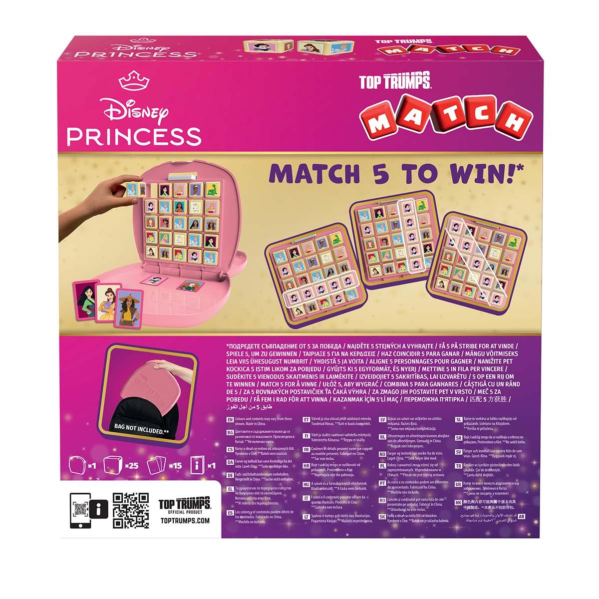 Disney Princess Top Trumps Match - Trò Chơi Xếp Hình Crazy Cube - Winning Moves Winning Moves UK - ảnh 3 - Board games