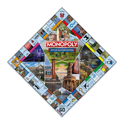 Salford Monopoly Board Game - Cờ Tỷ Phú Phiên Bản Salford - Winning Moves - Hình ảnh chi tiết 2
