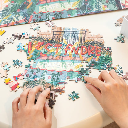 Rolife 1000 Piece Jigsaw Puzzle - Leisure in Paris PT004 - Tranh ghép hình 1000 mảnh - Rolife