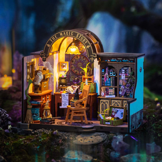 Rolife DIY Miniature House - The Magic Study DG166 - Mô hình nhà gỗ mini phù thủy - Rolife