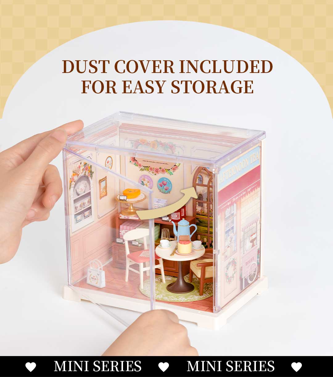 Rolife Mini Super Creator Shop Series - Bộ mô hình lắp ráp nhà búp bê tí hon DIY - Rolife