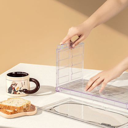 Self-Assembly Display Box Container - Nori's Morning Hộp Trưng Bày Lắp Ghép Pop Mart